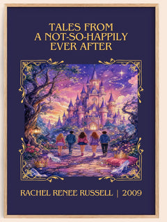 Tales from a Not-So-Happily Ever After Classic Book Art Print by Rachel Renée Russell – book poster