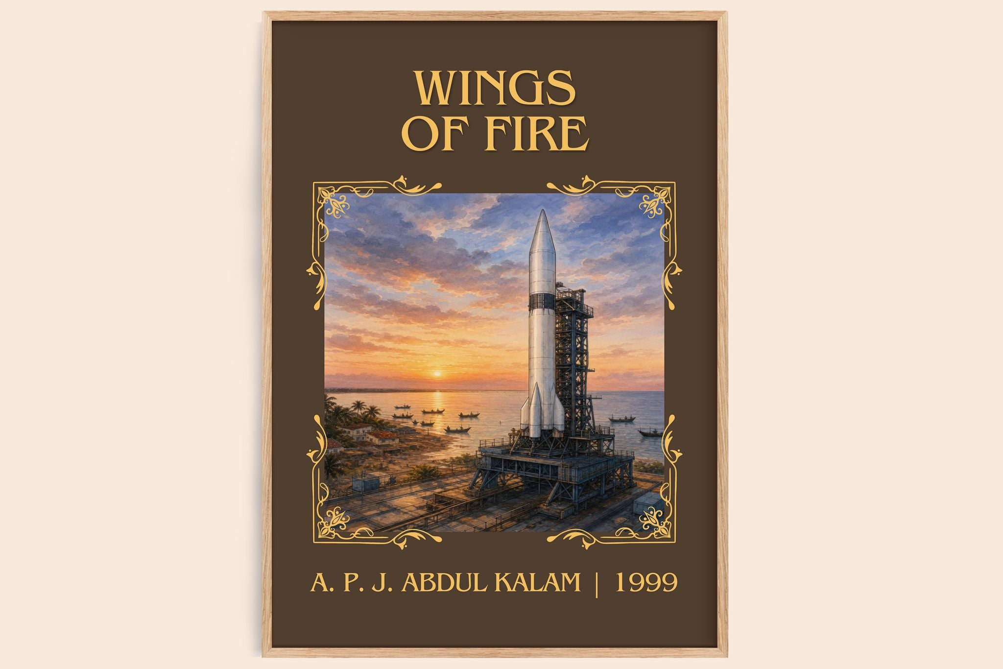 Wings of Fire Classic Book Art Print by A. P. J. Abdul Kalam