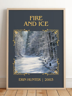 Fire and Ice Classic Book Art Print by Erin Hunter – image 2