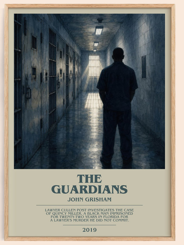 The Guardians Bookish Wall Art by John Grisham