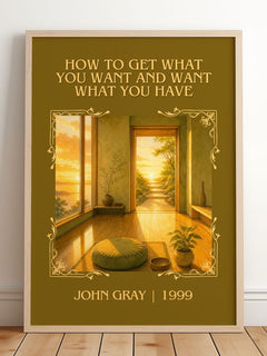 How to Get What You Want and Want What You Have Classic Book Art – image 2