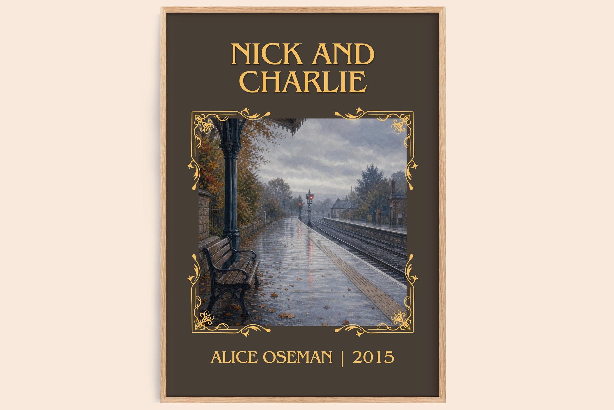 Nick and Charlie Classic Book Art Print by Alice Oseman