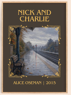 Nick and Charlie Classic Book Art Print by Alice Oseman – image 1