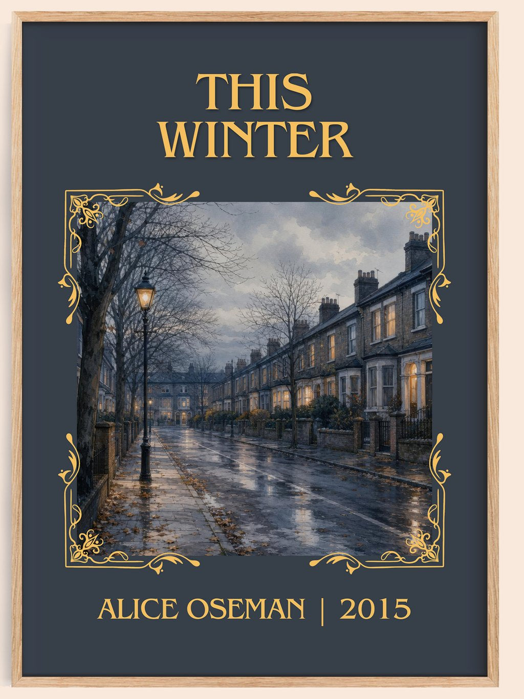 This Winter Classic Book Art Print by Alice Oseman – book poster