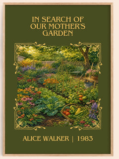 In Search of Our Mother's Garden Classic Book Art Print by A. Walker – book poster