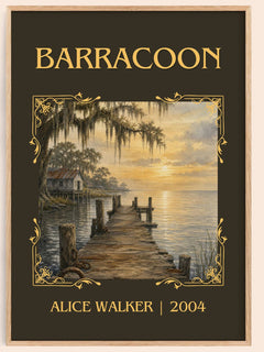 Barracoon Classic Book Art Print by Alice Walker – book poster