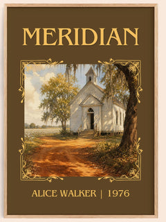 Meridian Classic Book Art Print by Alice Walker – book poster