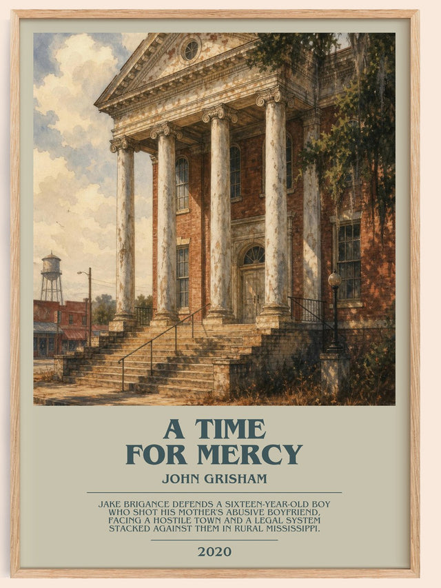 A Time For Mercy Bookish Wall Art by John Grisham