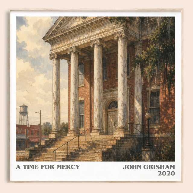 A Time For Mercy Literary Art Print by John Grisham