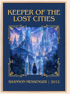 Keeper of the Lost Cities Classic Book Art Print by Shannon Messenger – image 1
