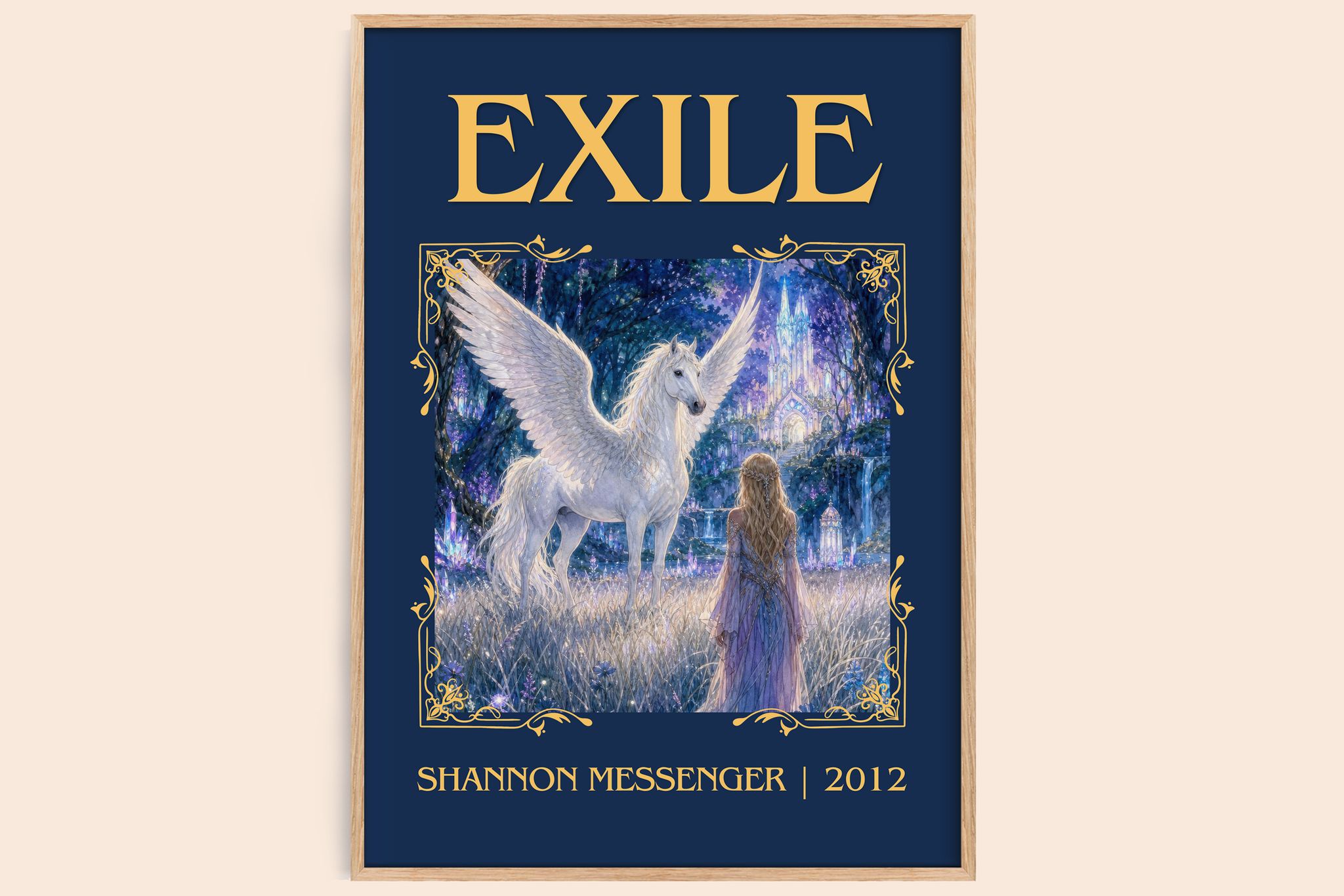 Exile Classic Book Art Print by Shannon Messenger