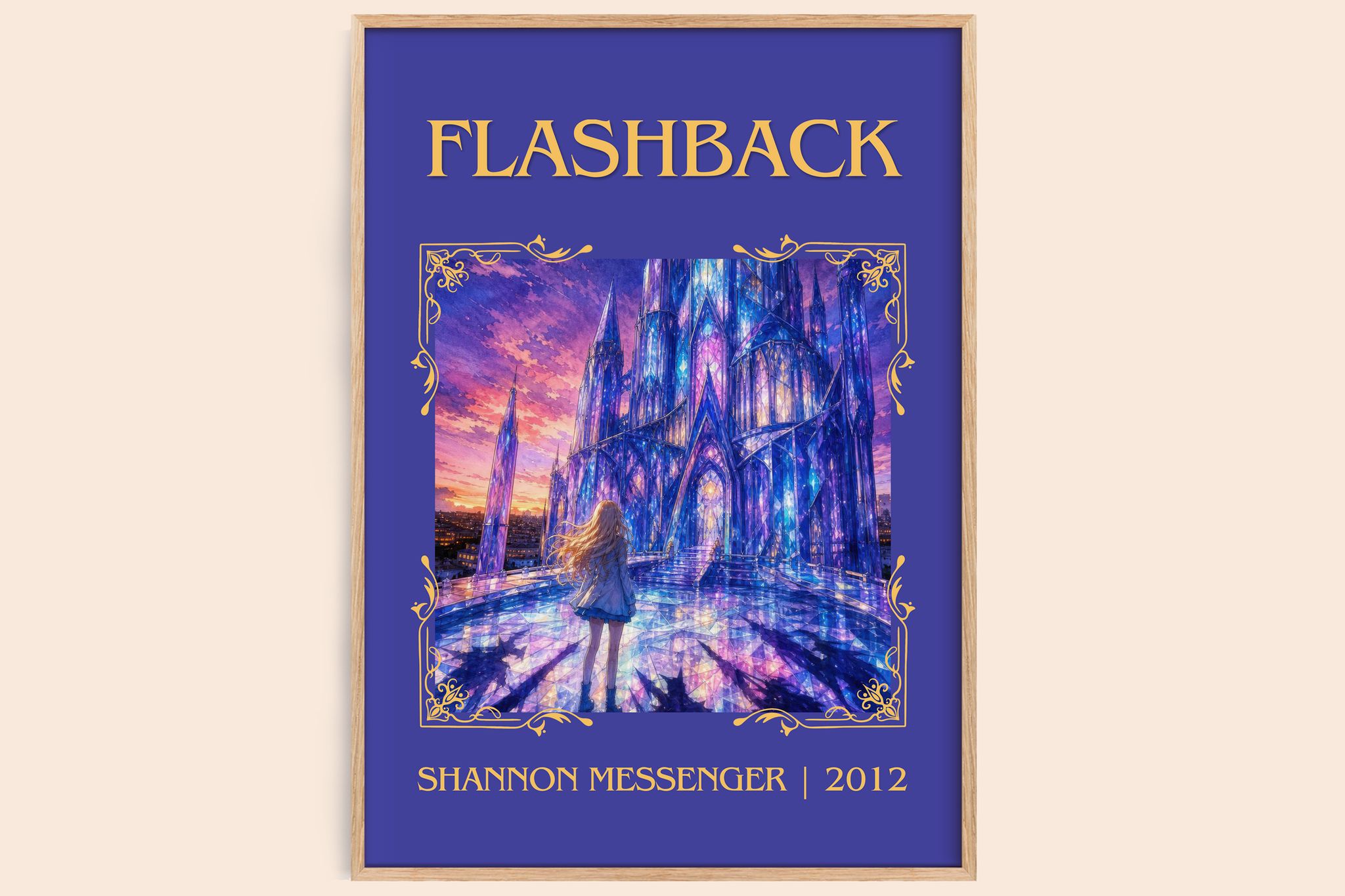 Flashback Classic Book Art Print by Shannon Messenger