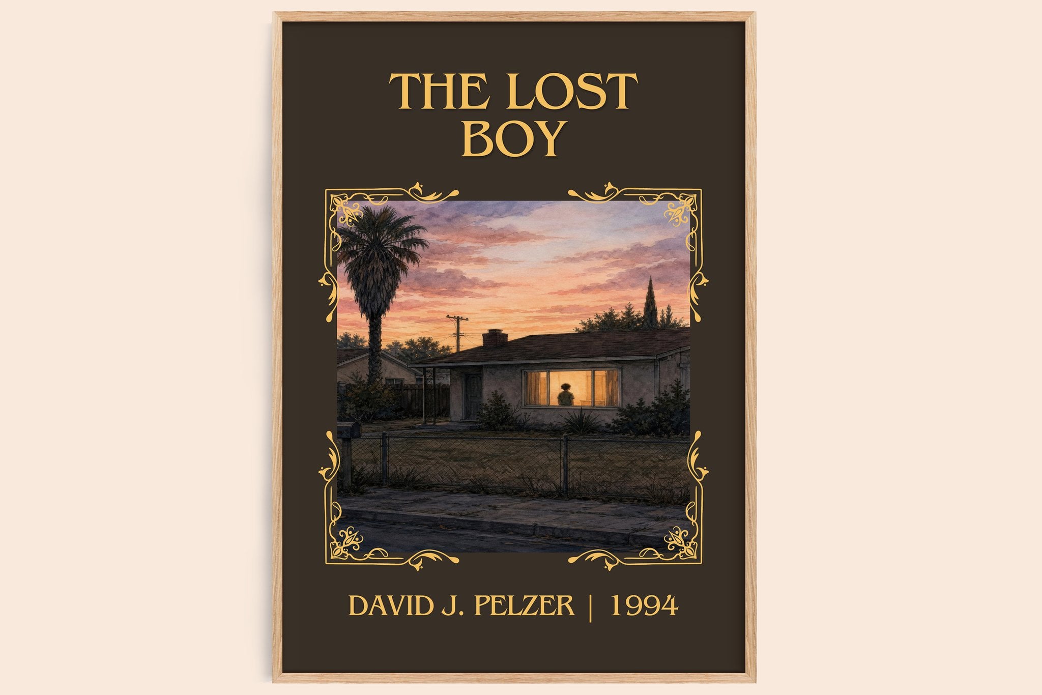 The lost boy Classic Book Art Print by David J. Pelzer
