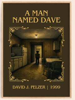 A man named Dave Classic Book Art Print by David J. Pelzer – book poster