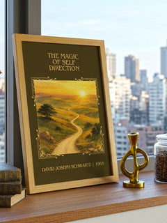 Magic of Self Direction Classic Book Art Print by D. Schwartz – image 3