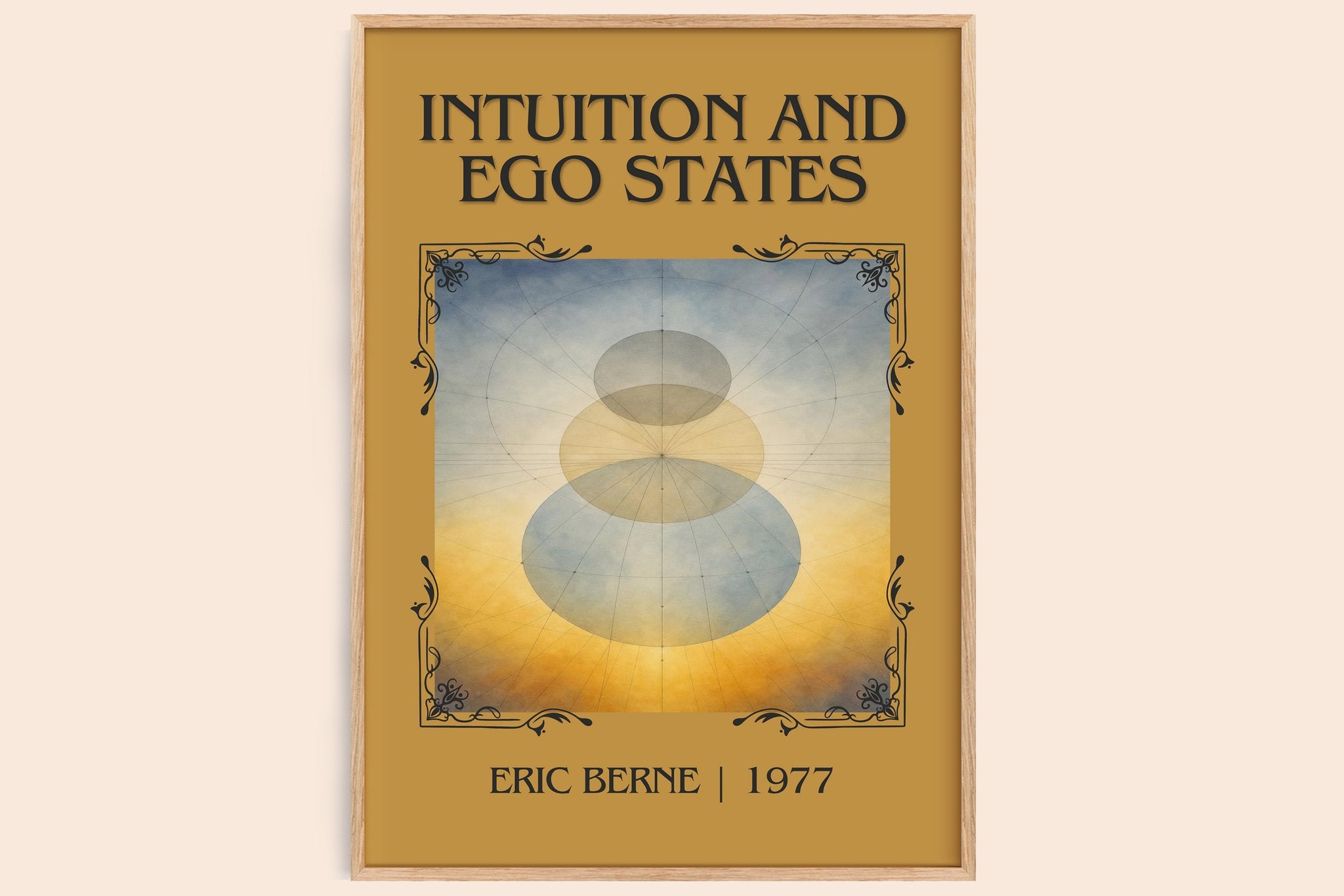 Intuition and ego states Classic Book Art Print by Eric Berne