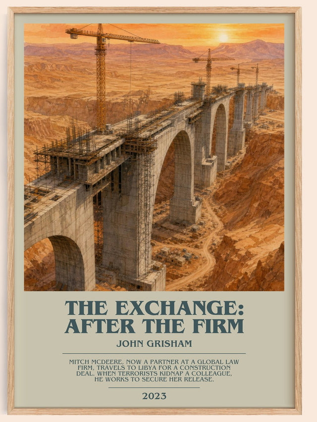 The Exchange: After The Firm Bookish Wall Art by John Grisham