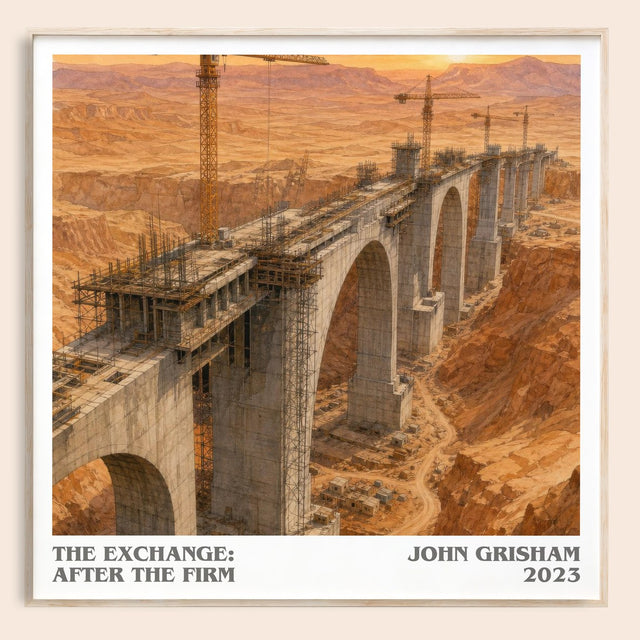 The Exchange: After The Firm Literary Art Print by John Grisham
