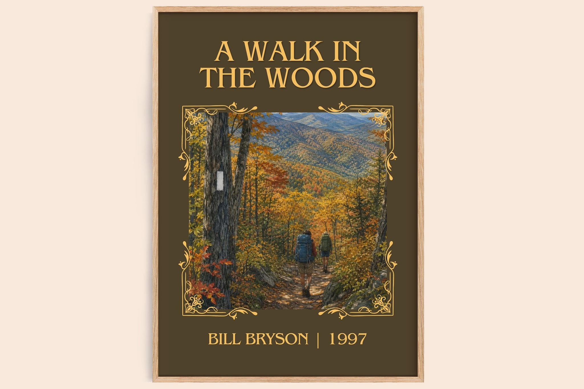 A Walk in the Woods Classic Book Art Print by Bill Bryson