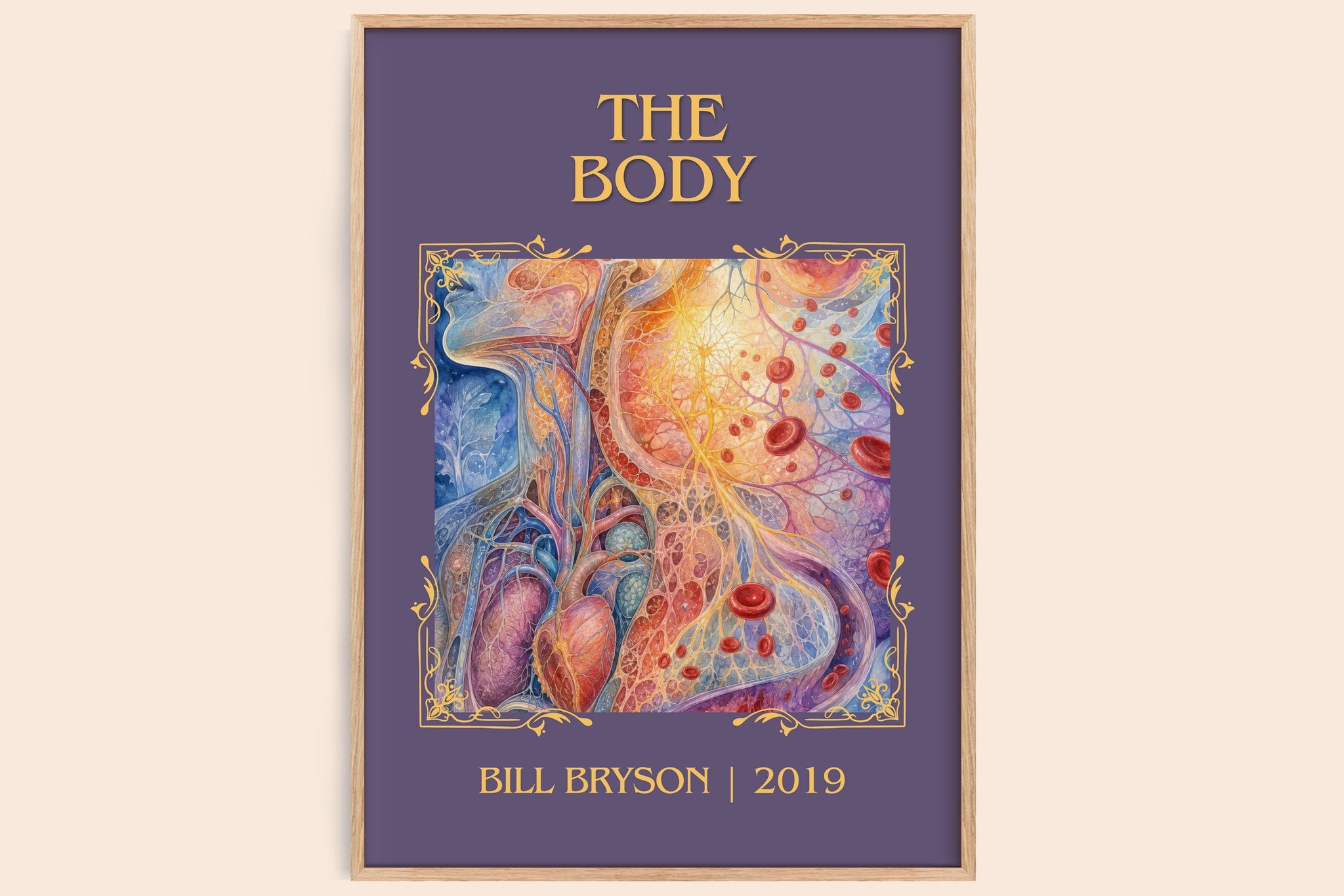 The Body Classic Book Art Print by Bill Bryson