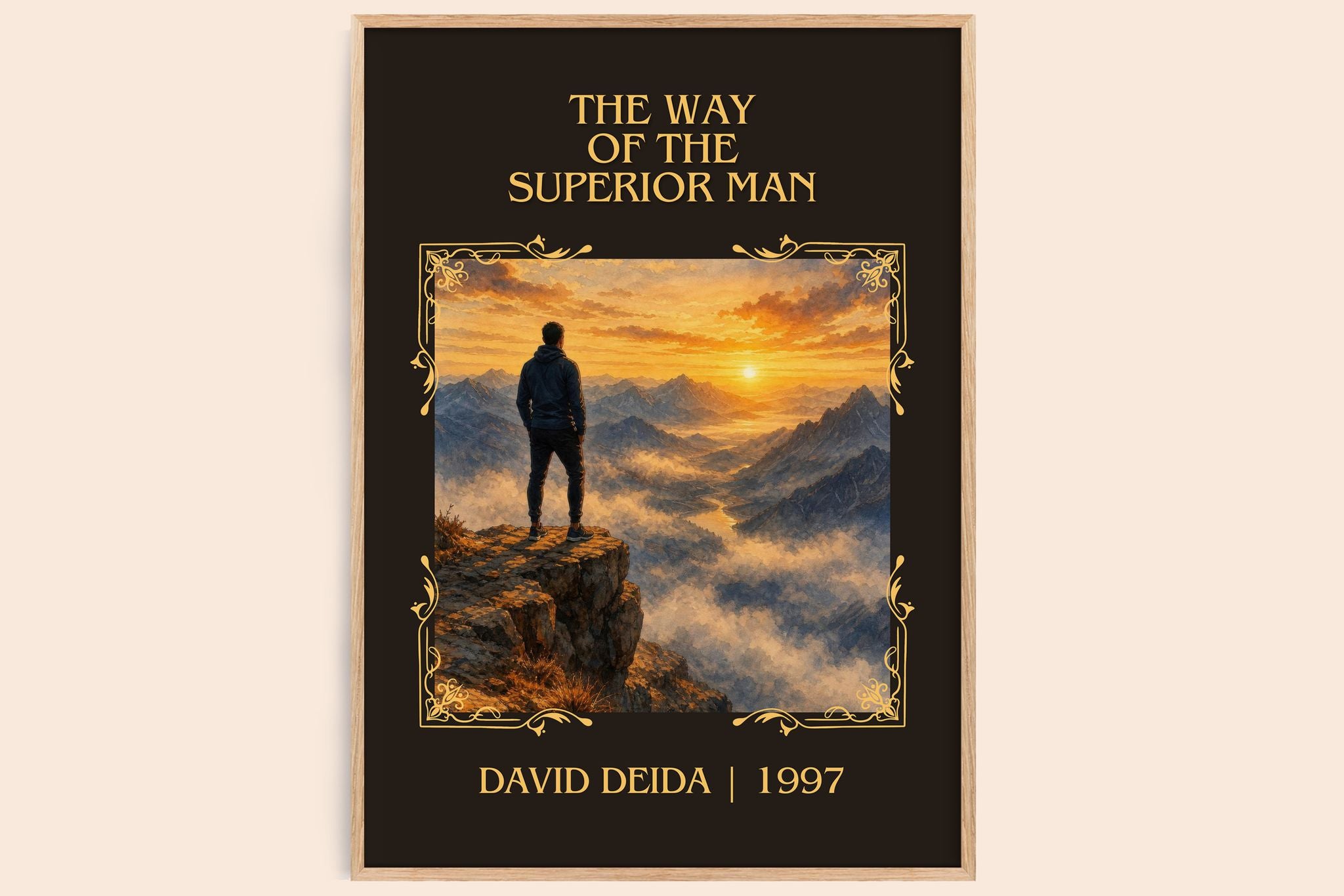 The way of the superior man Classic Book Art Print by David Deida