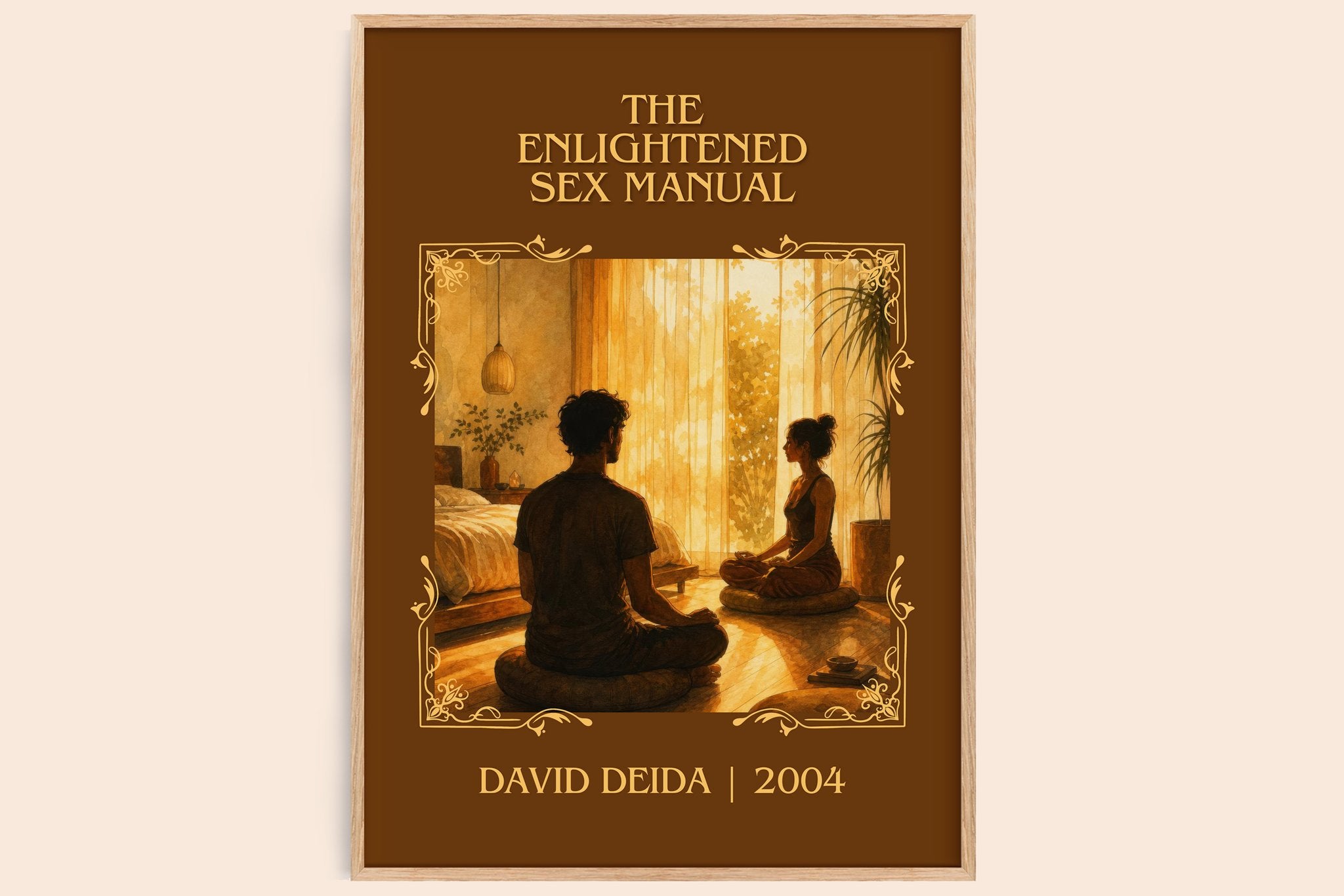 The Enlightened Sex Manual Classic Book Art Print by David Deida