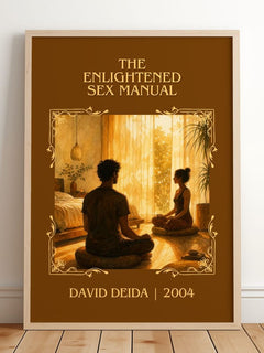 The Enlightened Sex Manual Classic Book Art Print by David Deida – image 2