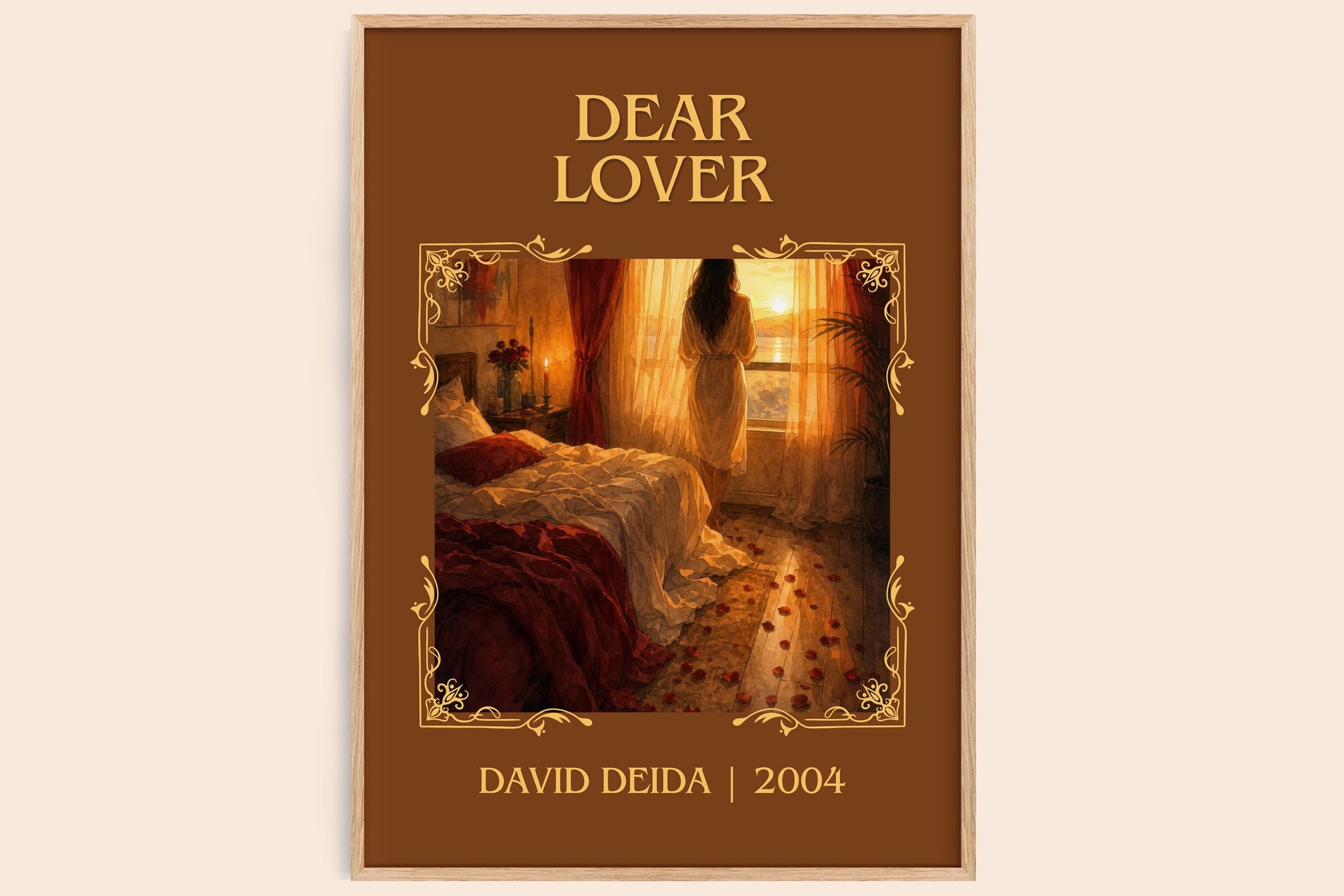Dear Lover Classic Book Art Print by David Deida