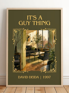 It's a guy thing Classic Book Art Print by David Deida – image 2