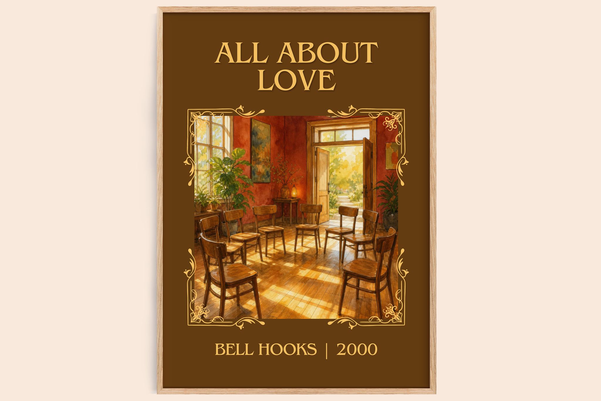 All About Love Classic Book Art Print by Bell Hooks