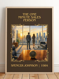 The one minute sales person Classic Book Art Print by Spencer Johnson – image 2