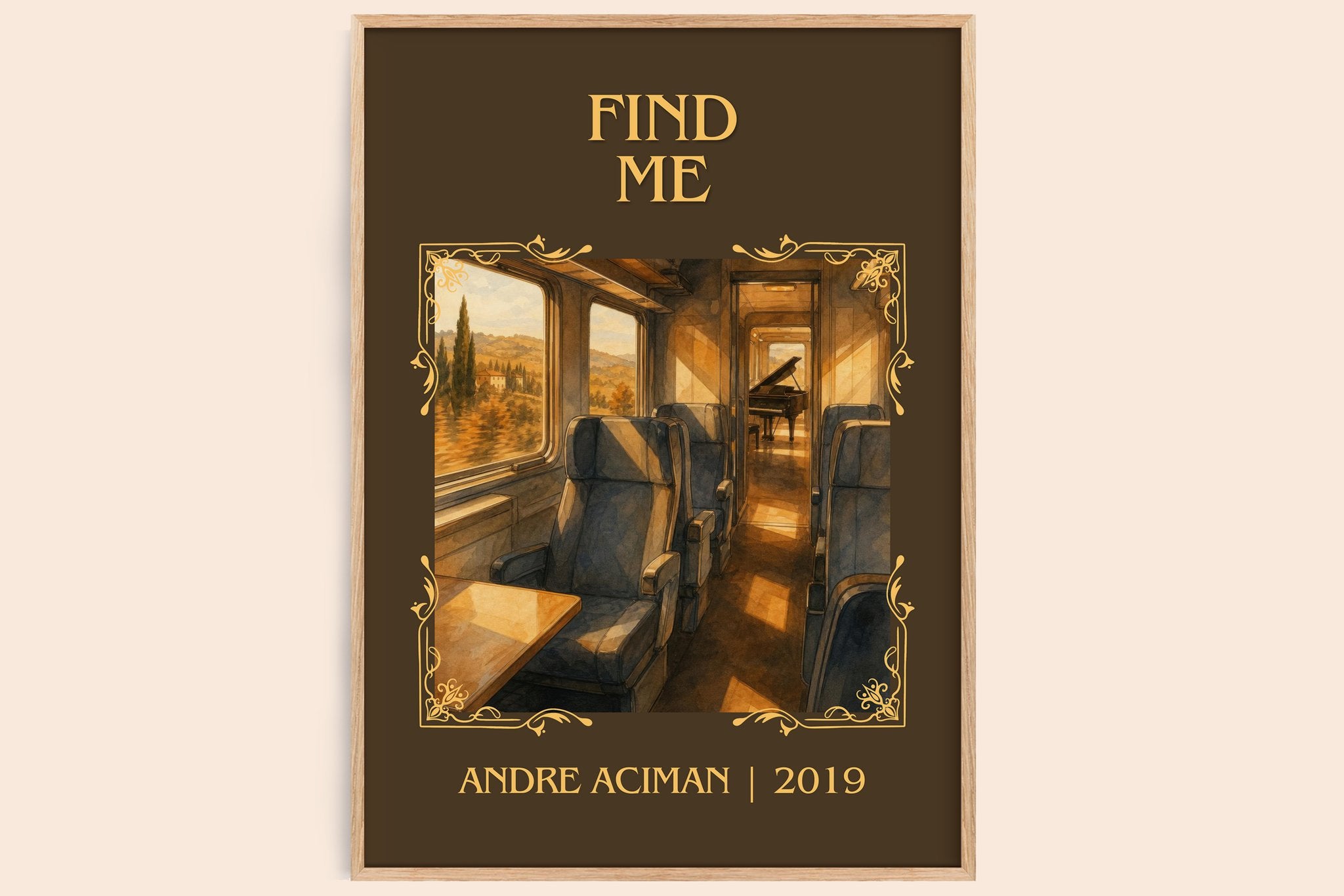 Find Me Classic Book Art Print by André Aciman