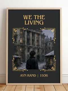 We the living Classic Book Art Print by Ayn Rand – image 2