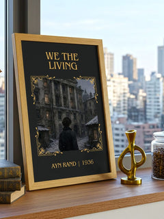 We the living Classic Book Art Print by Ayn Rand – image 3