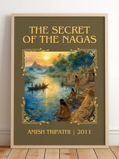 The Secret of the Nagas Classic Book Art Print by Amish Tripathi – image 2