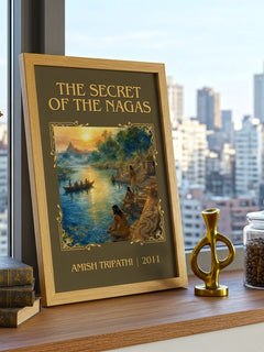 The Secret of the Nagas Classic Book Art Print by Amish Tripathi – image 3