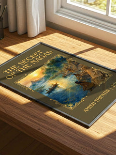The Secret of the Nagas Classic Book Art Print by Amish Tripathi – image 4
