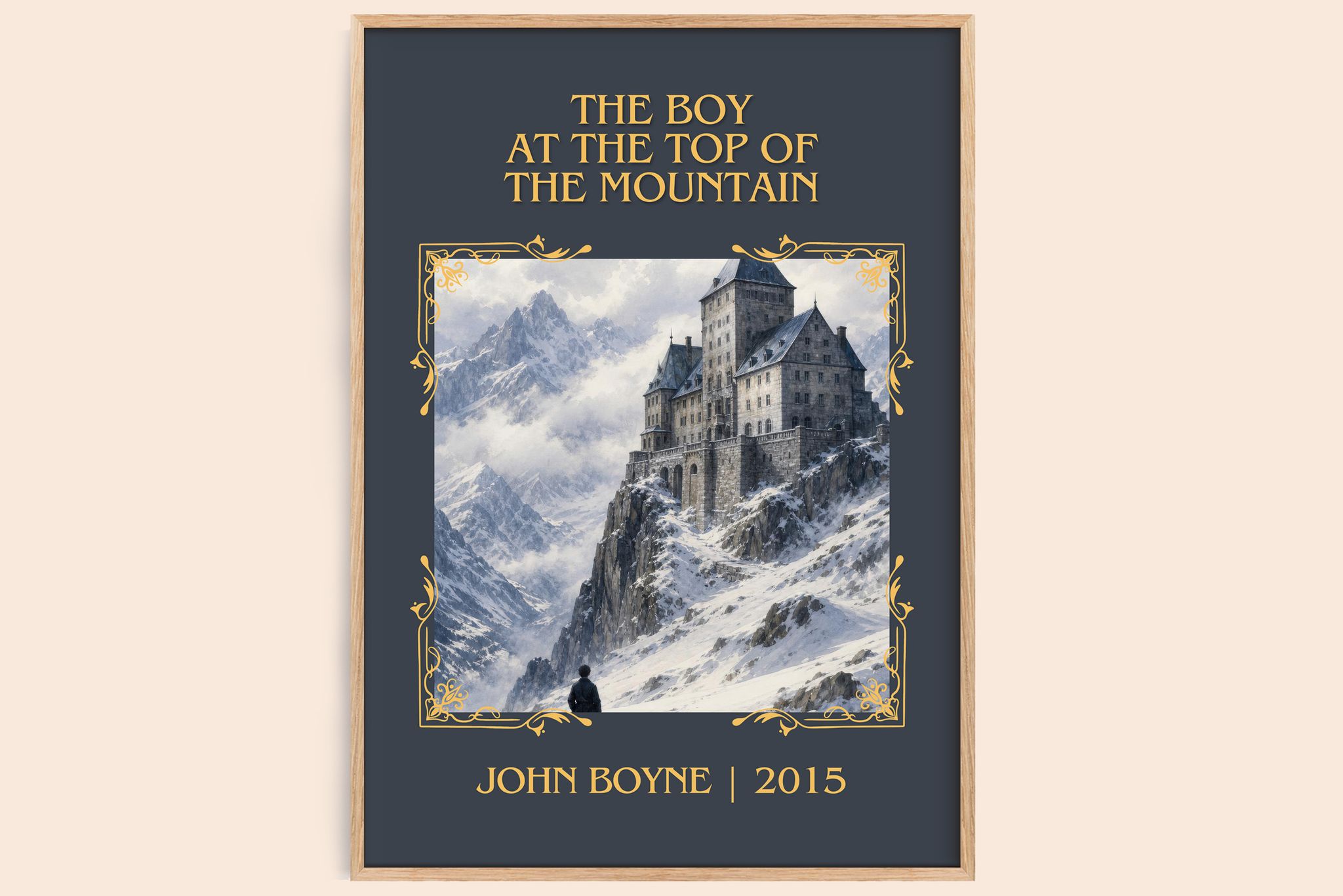 Boy at the Top of the Mountain Classic Book Art Print by John Boyne