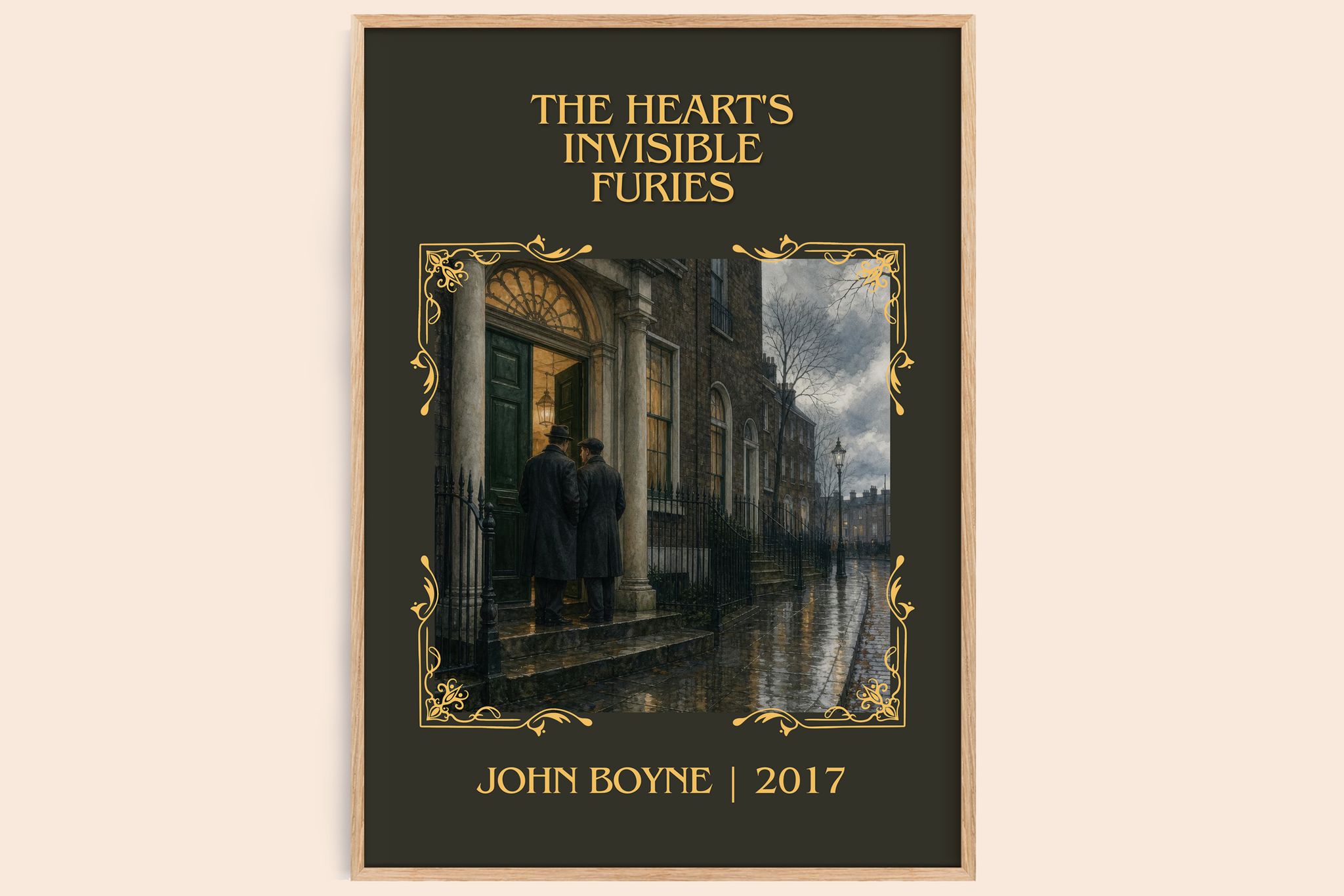 The Heart's Invisible Furies Classic Book Art Print by John Boyne