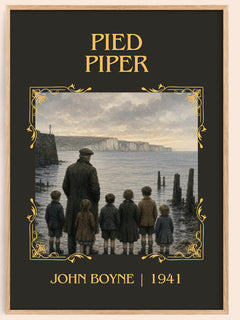 Pied Piper Classic Book Art Print by John Boyne – book poster