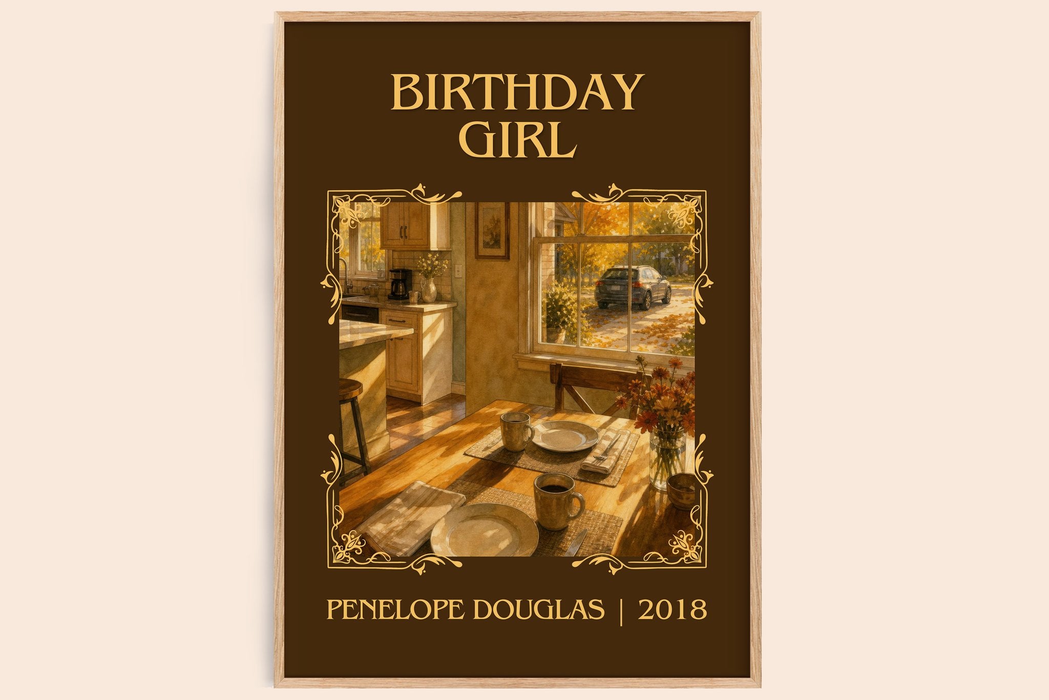 Birthday Girl Classic Book Art Print by Penelope Douglas
