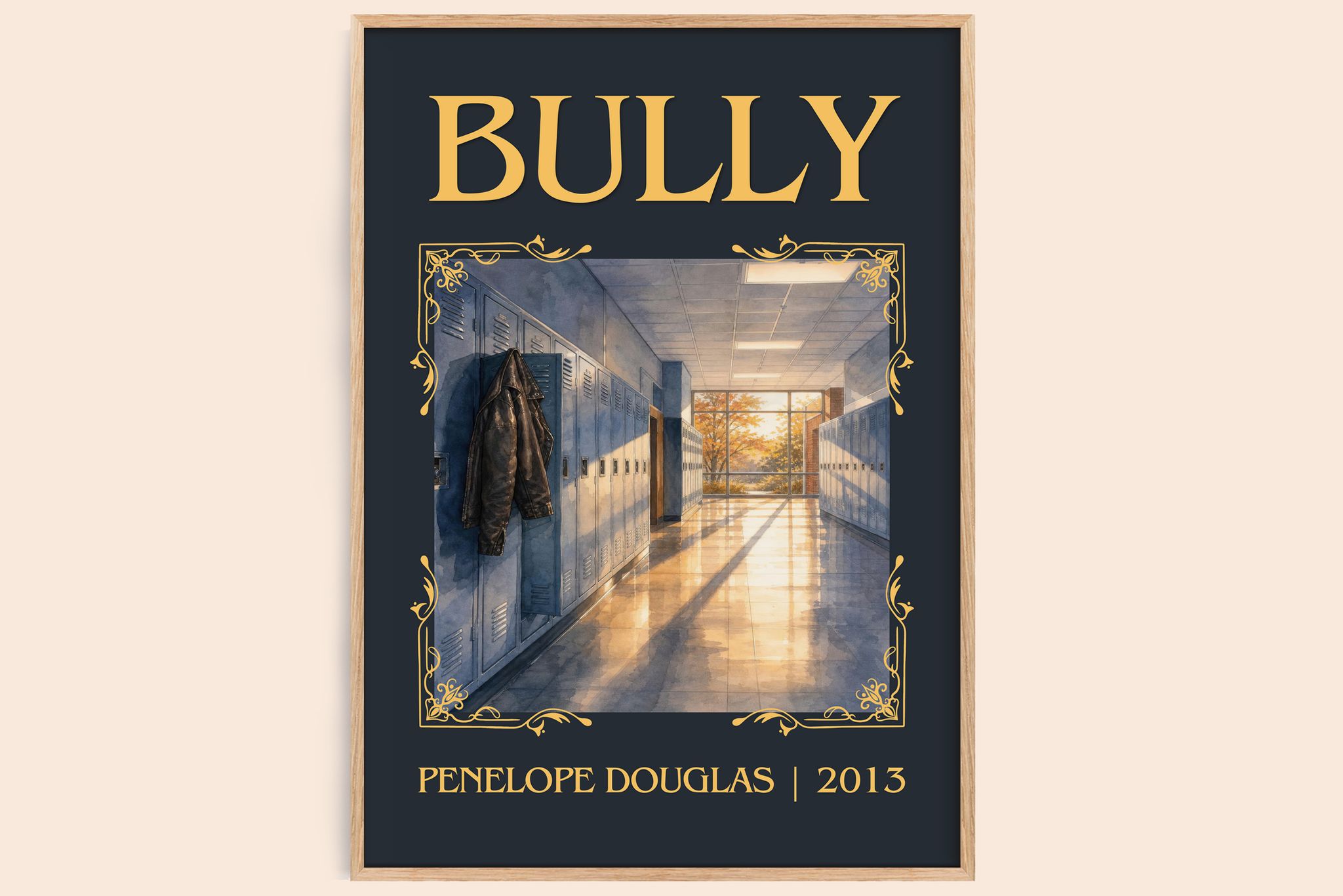 Bully Classic Book Art Print by Penelope Douglas