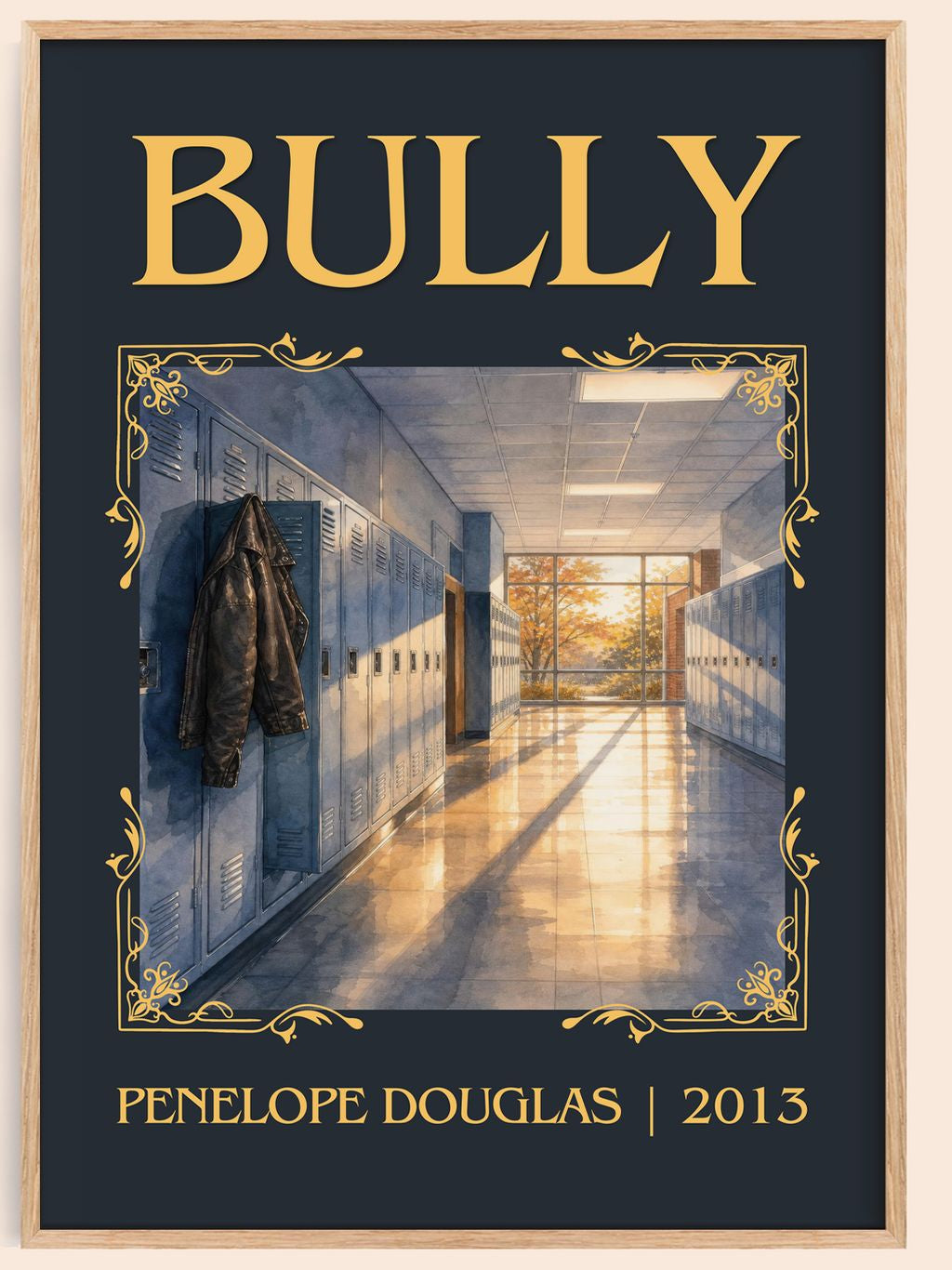 Bully Classic Book Art Print by Penelope Douglas – book poster