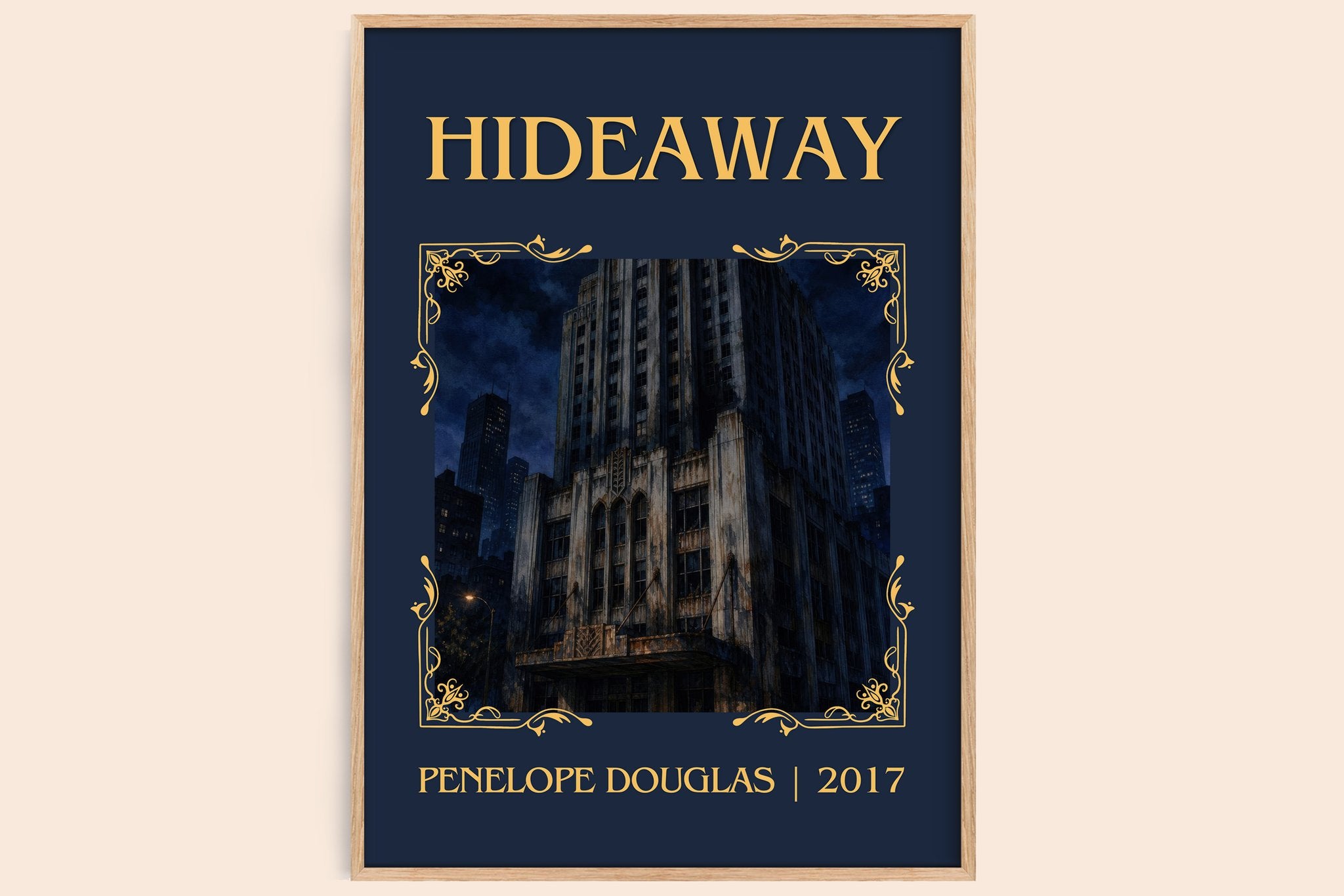 Hideaway Classic Book Art Print by Penelope Douglas