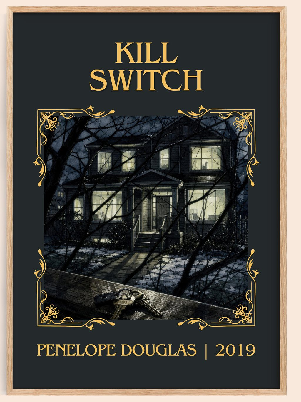 Kill Switch Classic Book Art Print by Penelope Douglas – book poster