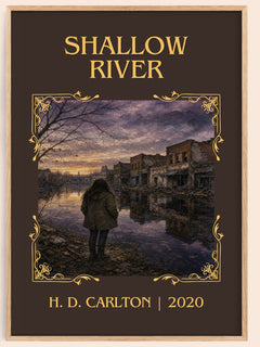 Shallow River Classic Book Art Print by H. D. Carlton – book poster