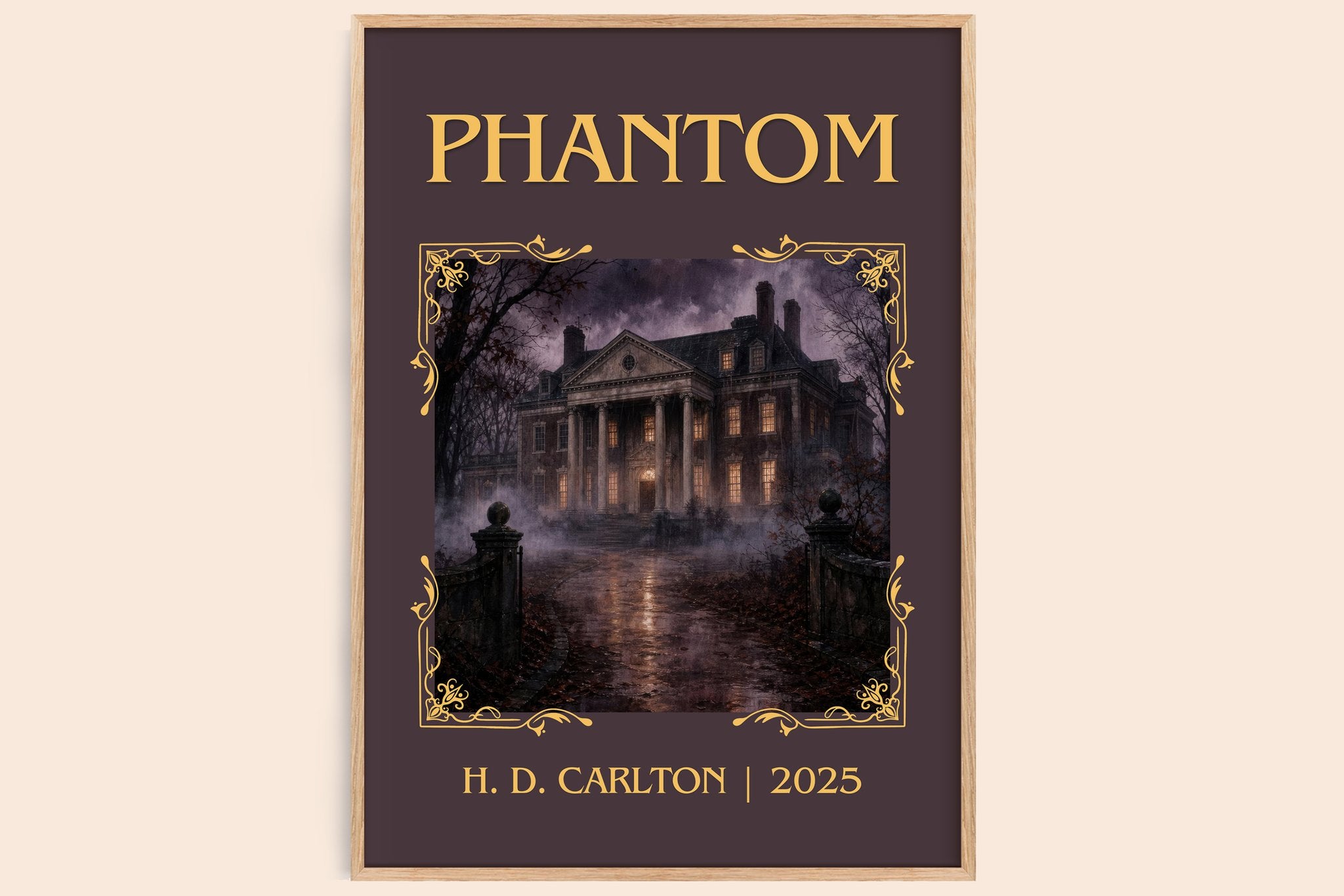 Phantom Classic Book Art Print by H. D. Carlton