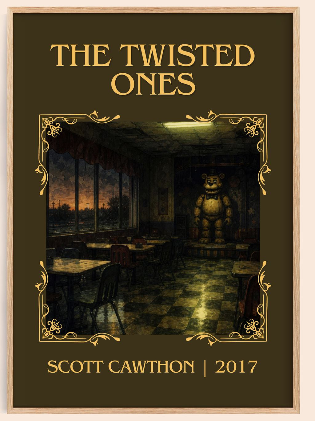 The Twisted Ones Classic Book Art Print by Scott Cawthon – book poster