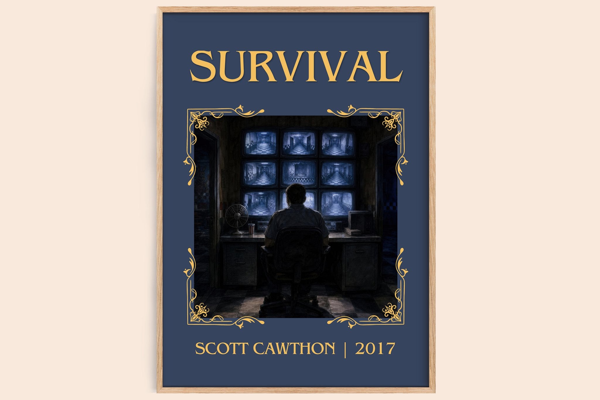 Survival Classic Book Art Print by Scott Cawthon
