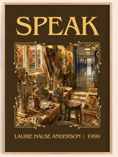 Speak Classic Book Art Print by Laurie Halse Anderson – image 1